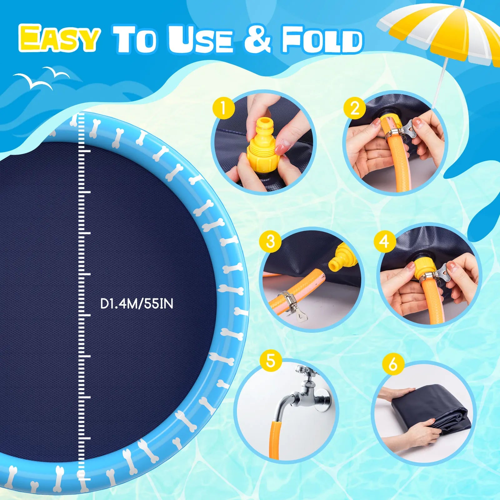 Piscina para perros