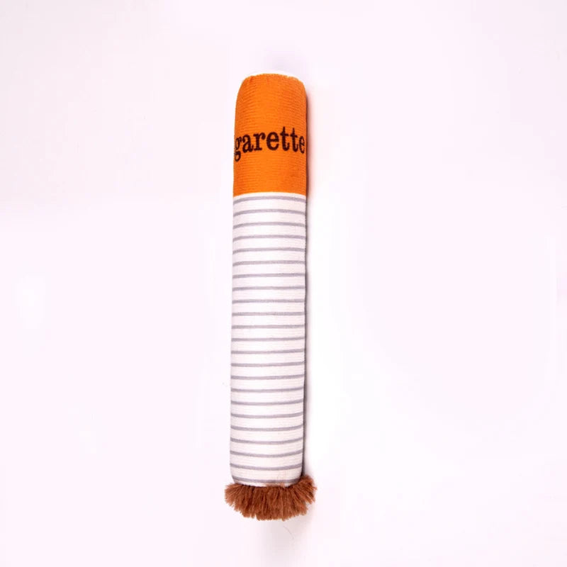 Cigarrillos de peluche para perros
