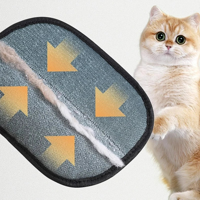 Removedor de Pelo de Mascotas, Guantes Lavables Portátiles para Quitar Pelo de Ropa