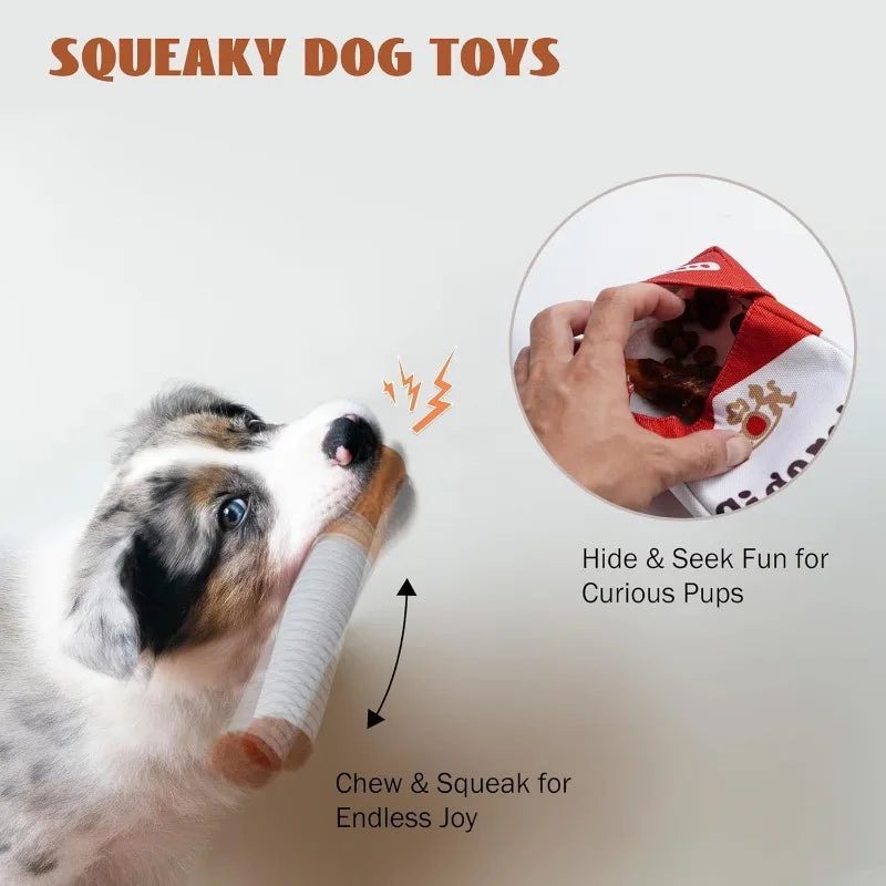 Cigarrillos de peluche para perros