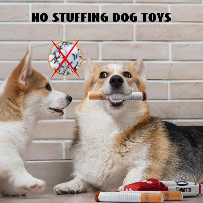 Cigarrillos de peluche para perros