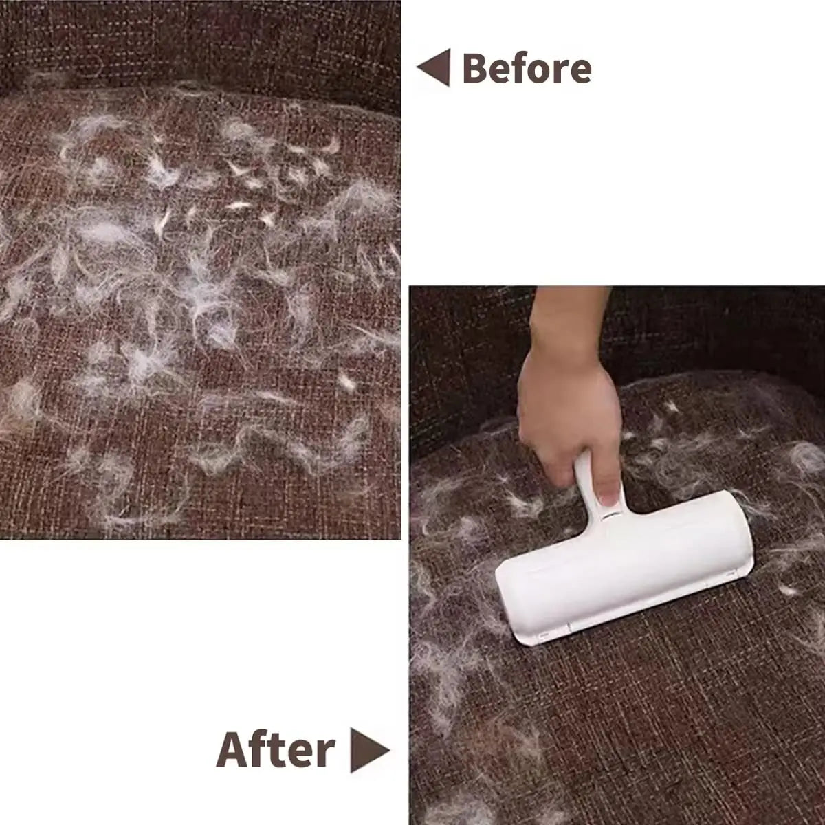 Rodillo removedor de pelo para mascotas