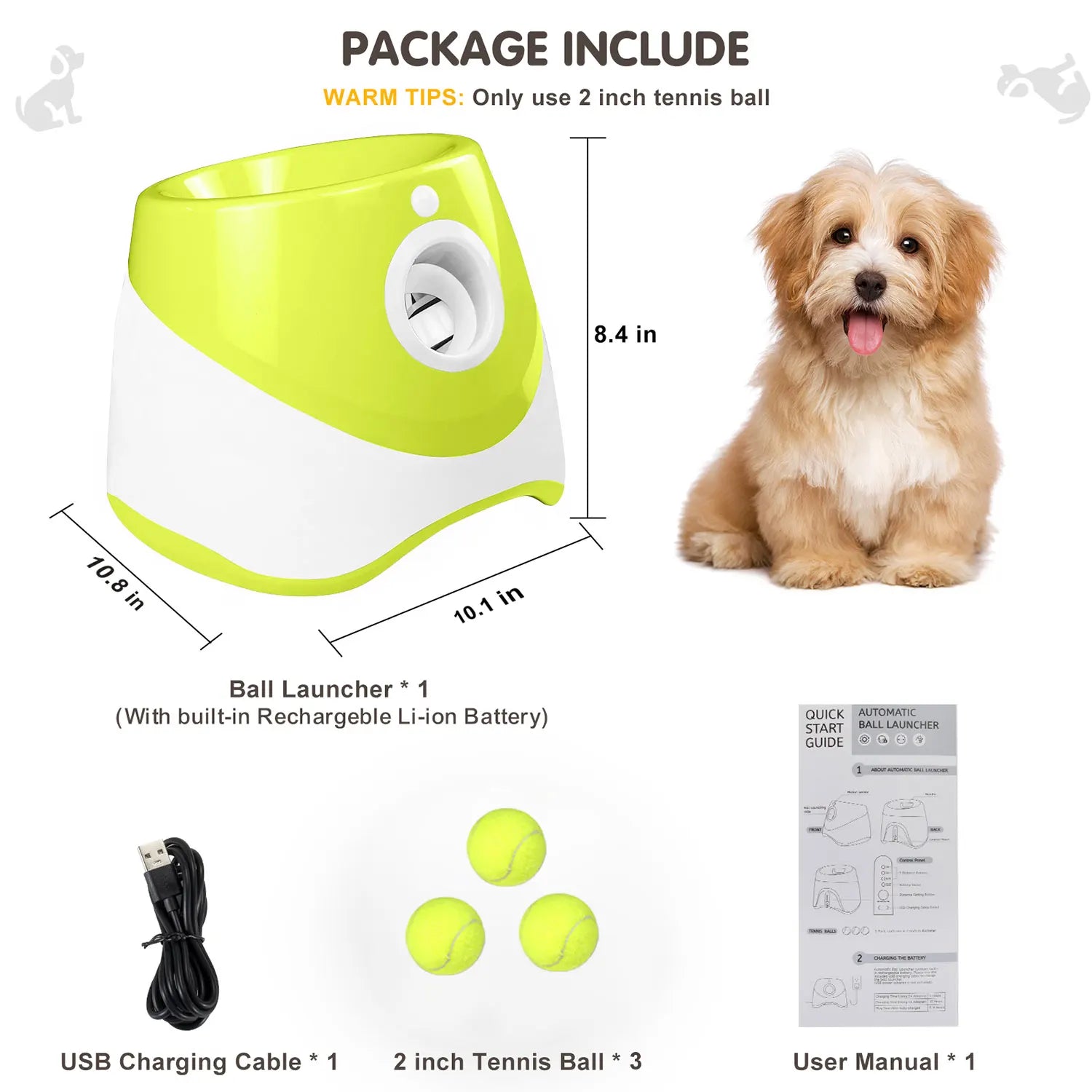Lanzador de pelotas automático