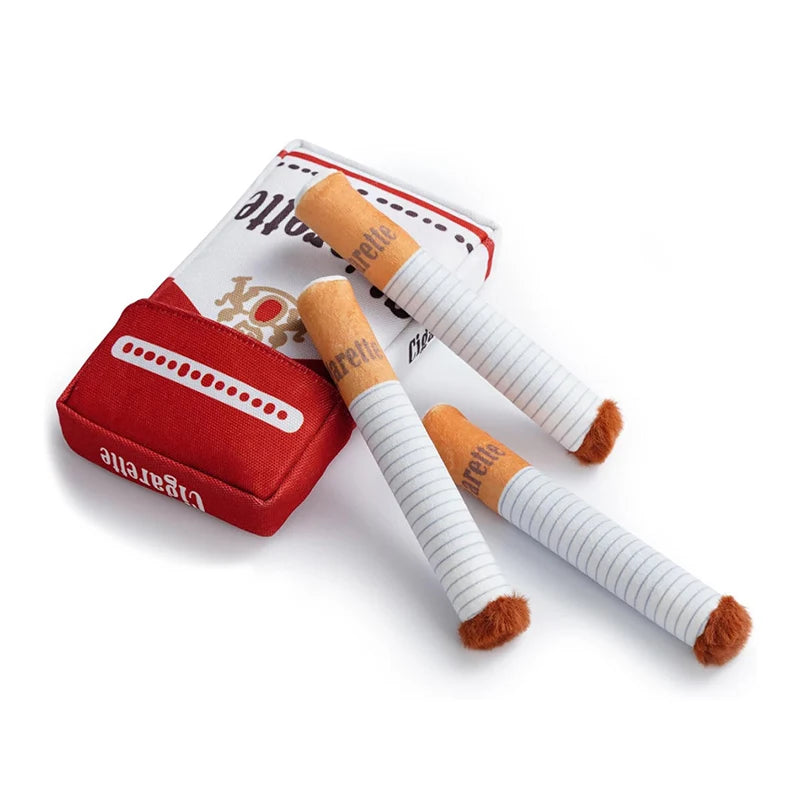 Cigarrillos de peluche para perros