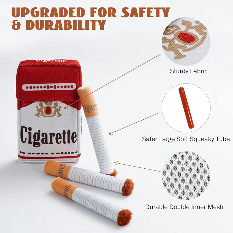 Cigarrillos de peluche para perros